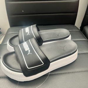 Puma platform sandals